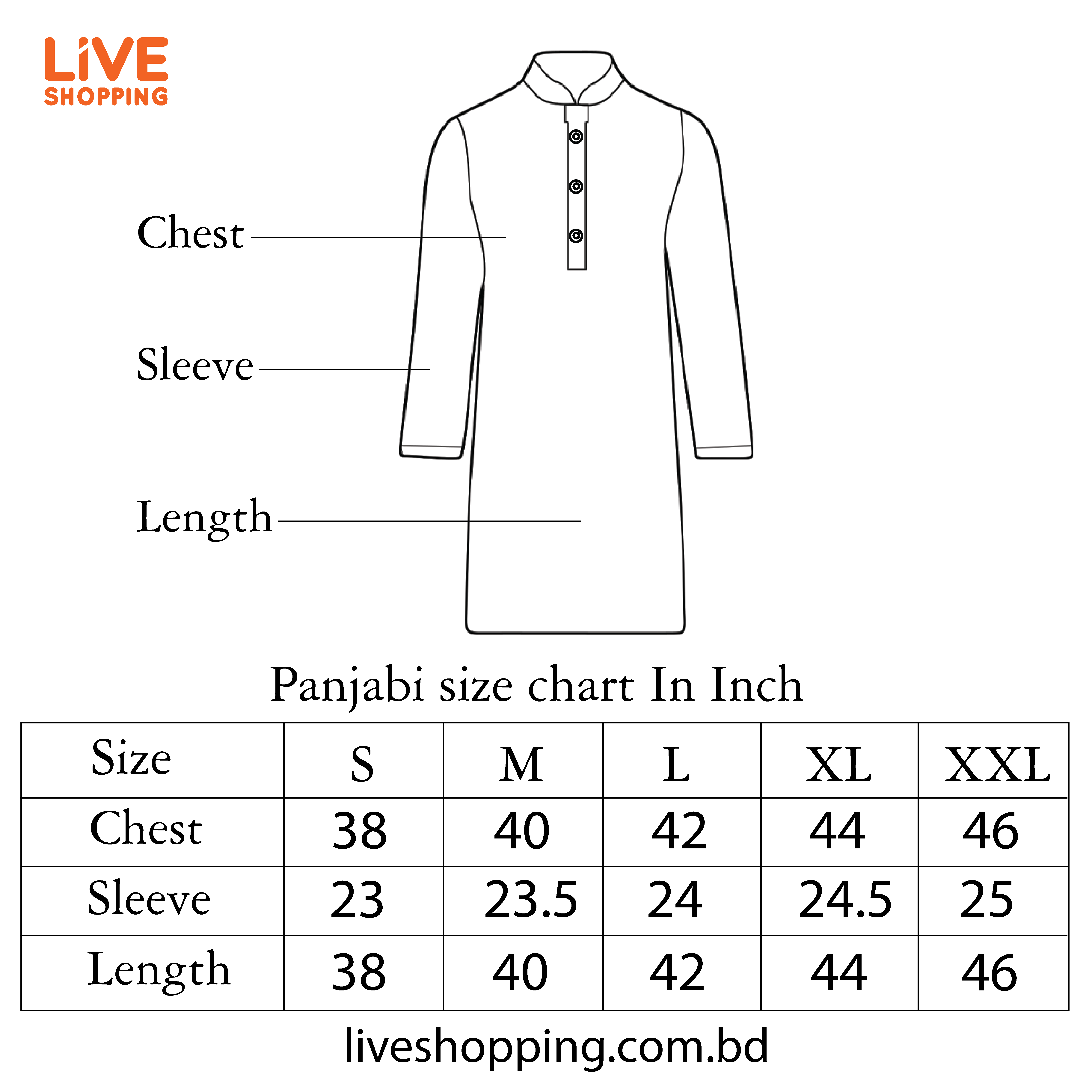 Men’s Exclusive Embroidered Panjabi